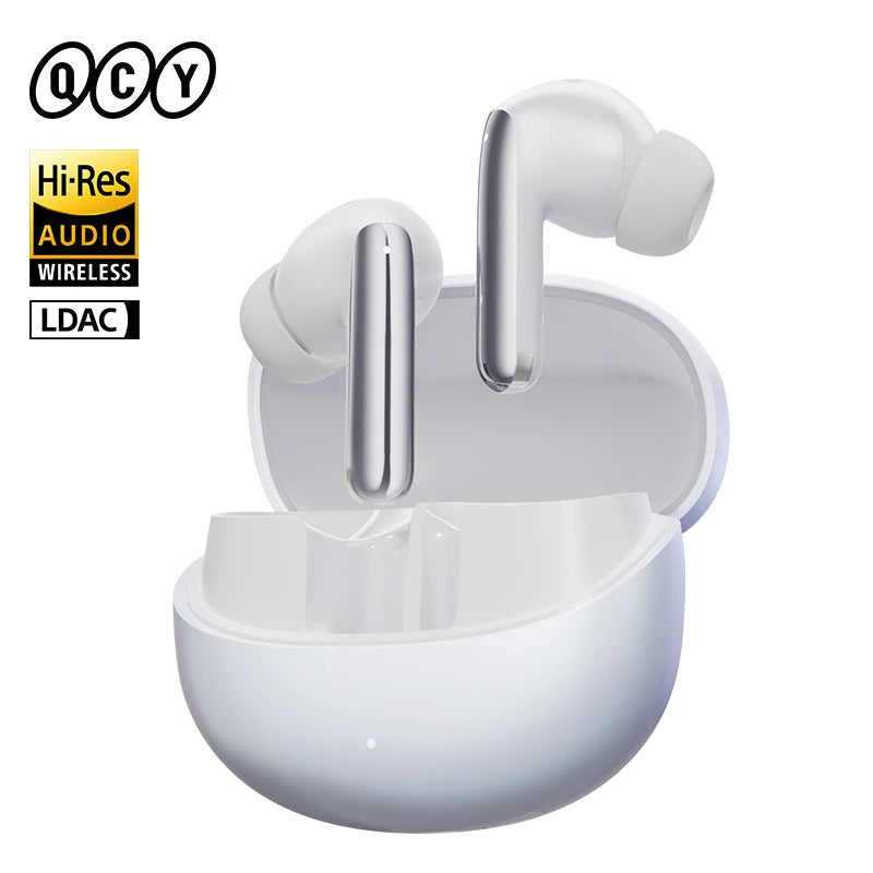 Melobuds Pro Wireless Earphones with Hybrid Active Noise Cancellation, Bluetooth 5.3, Hi-Res LDAC, 6 Microphones, and 34 Hours of Battery Life
