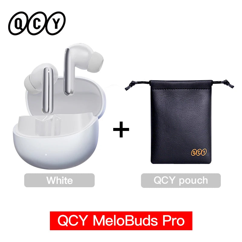 Melobuds Pro Wireless Earphones with Hybrid Active Noise Cancellation, Bluetooth 5.3, Hi-Res LDAC, 6 Microphones, and 34 Hours of Battery Life