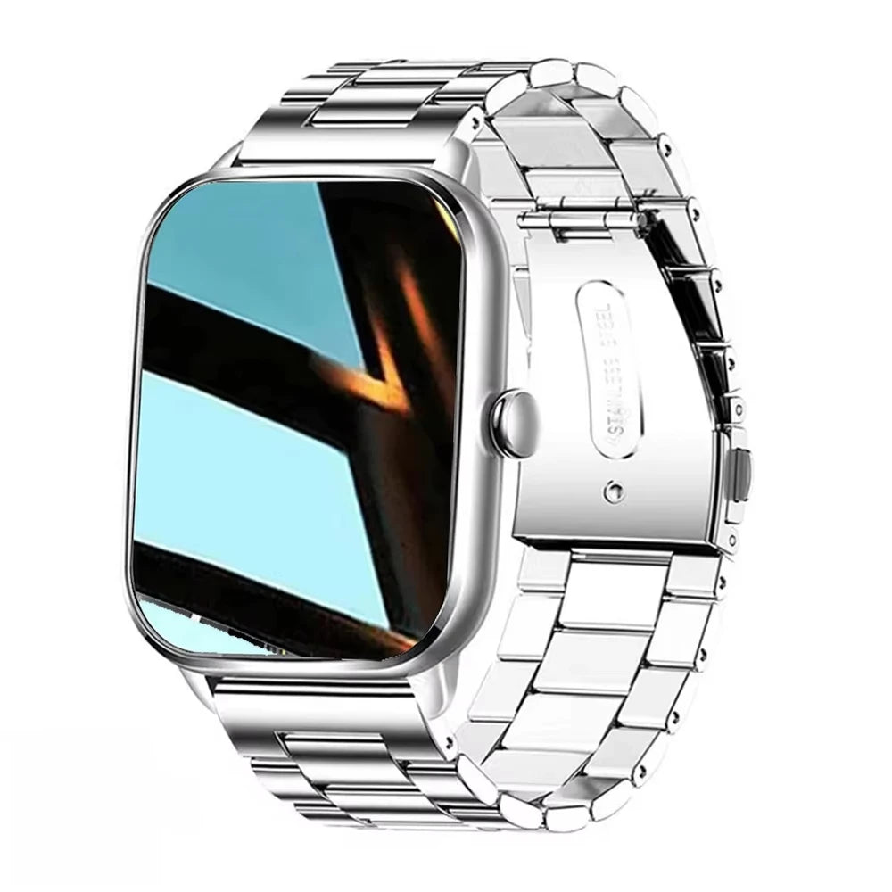 H9 Pro MAX Smart Watch with 2.01-Inch HD Display, Bluetooth Calling, Message Alerts, and Sports Mode for Men and Women