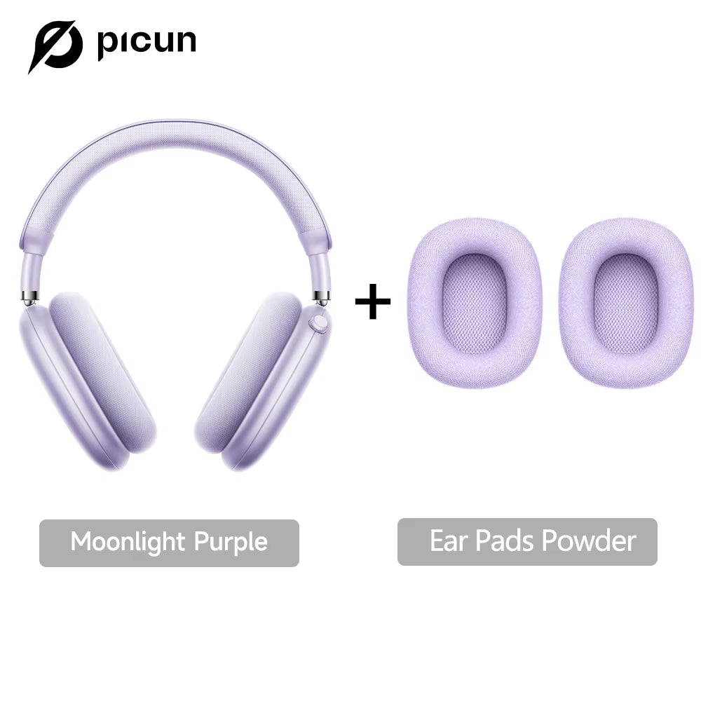 F8 Pro Active Noise Cancelling Wireless Headphones with Head Tracking 3D Spatial Audio, -52dB ANC, Hi-Fi Bluetooth, ENC HD Microphone, and Low Latency App