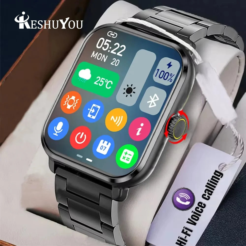 H9 Pro MAX Smart Watch with 2.01-Inch HD Display, Bluetooth Calling, Message Alerts, and Sports Mode for Men and Women