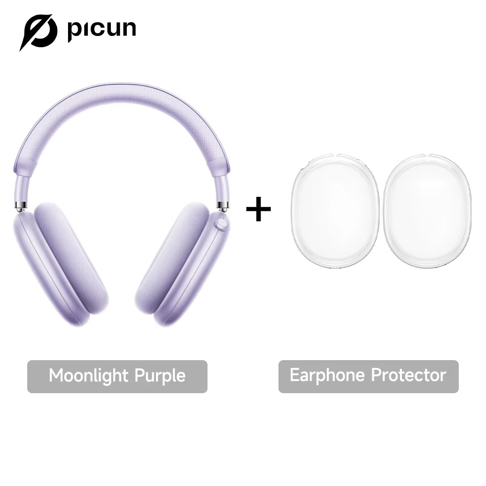 F8 Pro Active Noise Cancelling Wireless Headphones with Head Tracking 3D Spatial Audio, -52dB ANC, Hi-Fi Bluetooth, ENC HD Microphone, and Low Latency App