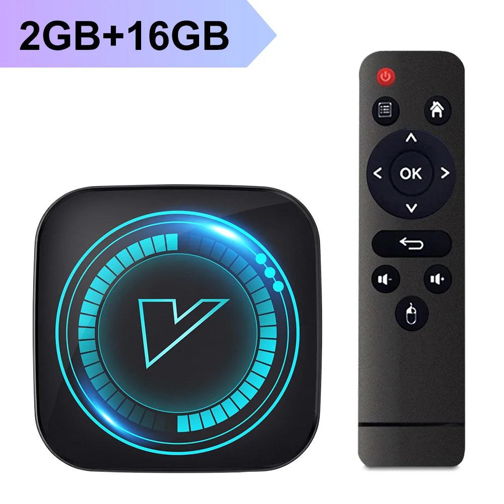 H618 Smart TV Box - Android 12, Allwinner Quad-Core Cortex A53, Supports 8K Video, WiFi, Google Voice, Media Player, Set-Top Box