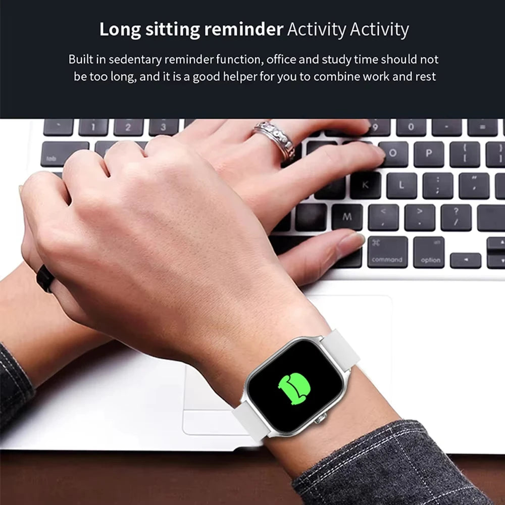 H9 Pro MAX Smart Watch with 2.01-Inch HD Display, Bluetooth Calling, Message Alerts, and Sports Mode for Men and Women
