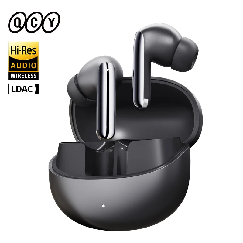 Melobuds Pro Wireless Earphones with Hybrid Active Noise Cancellation, Bluetooth 5.3, Hi-Res LDAC, 6 Microphones, and 34 Hours of Battery Life