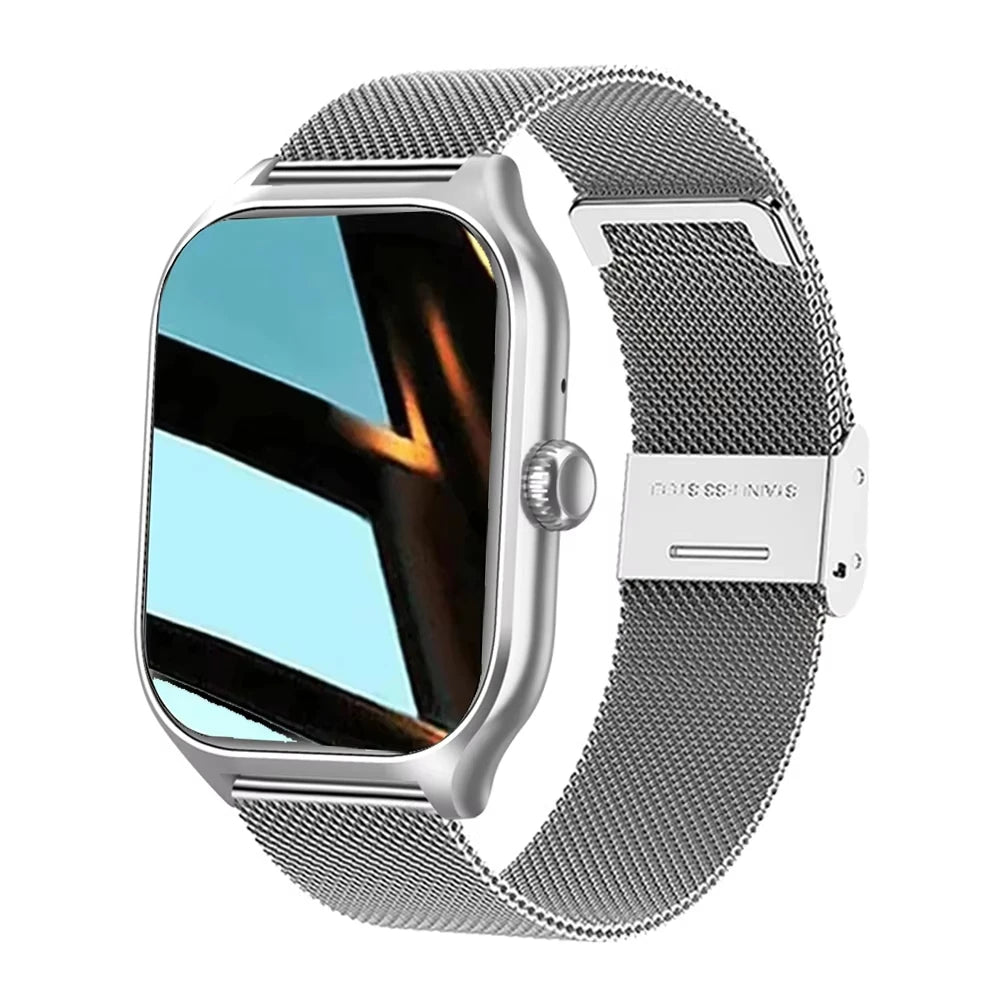 H9 Pro MAX Smart Watch with 2.01-Inch HD Display, Bluetooth Calling, Message Alerts, and Sports Mode for Men and Women
