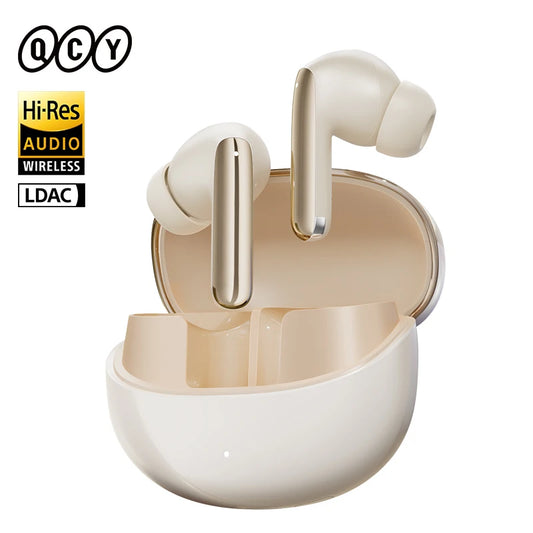 Melobuds Pro Wireless Earphones with Hybrid Active Noise Cancellation, Bluetooth 5.3, Hi-Res LDAC, 6 Microphones, and 34 Hours of Battery Life