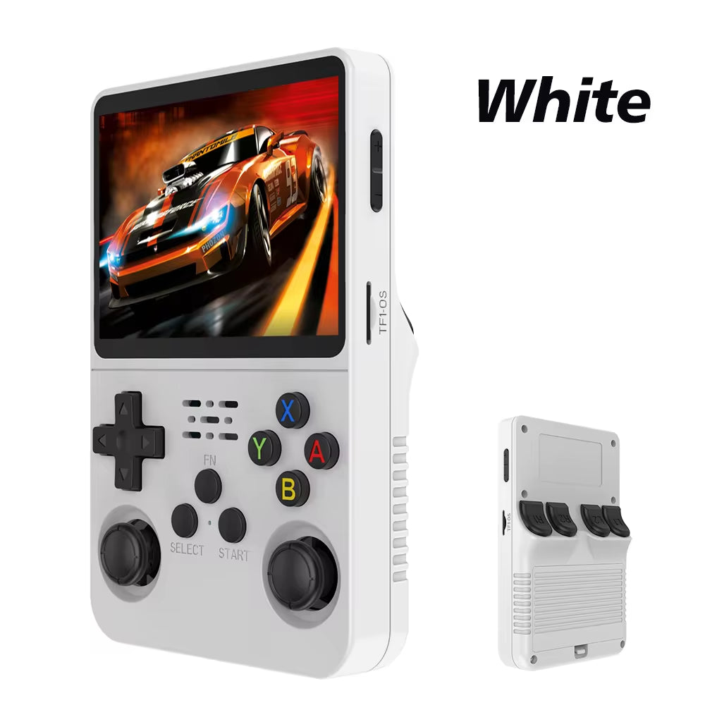 128GB R36S Retro Handheld Video Game Console with Linux System, 3.5-Inch IPS Screen, R35S Pro Portable Pocket Video Player, Preloaded with 64GB of Games