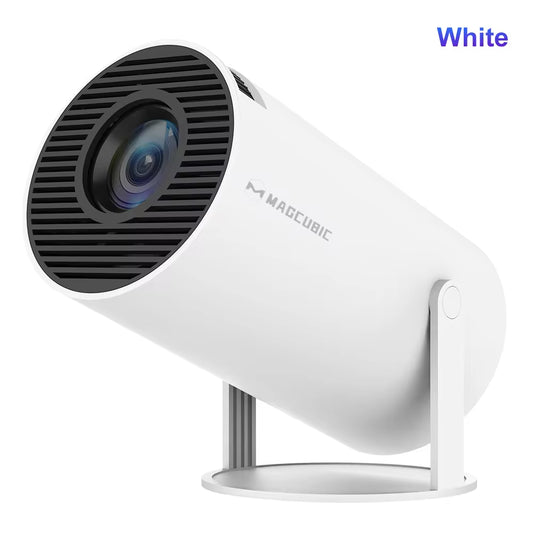 4K WiFi 6 Projector with Android 11, 260 ANSI Lumens, Dual WiFi, Allwinner H713, Bluetooth 5.0, 1280x720P, Portable Home Cinema - HY300 Pro+