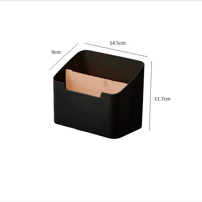 Multi-Functional Storage Box for TV and Air Conditioner Remotes, Tissue Organizer, and Cosmetic Storage Solutions
