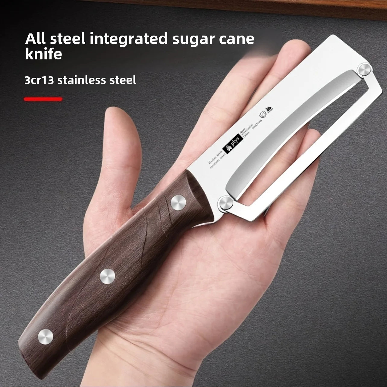 Stainless Steel Peeler with Wooden Handle for Efficient Fruit and Vegetable Preparation | Durable and Smooth Performance
